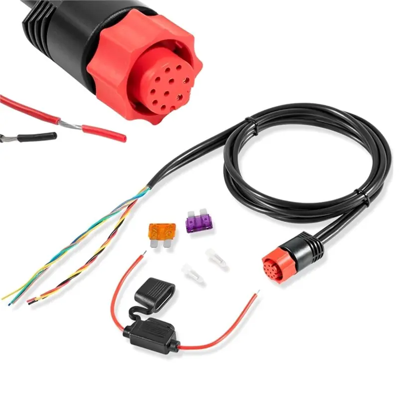 For Lowrance For HDS, Elite FS/Ti2, Hook, Mark 2-Wire 3-Foot Power Cable Replacement 000-14041-001