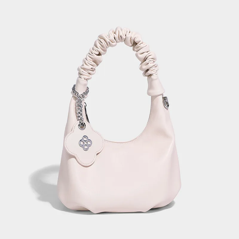

2025 New women's handbag, a niche and trendy underarm bag, a simple and versatile casual bag, a design-savvy single-shoulder bag