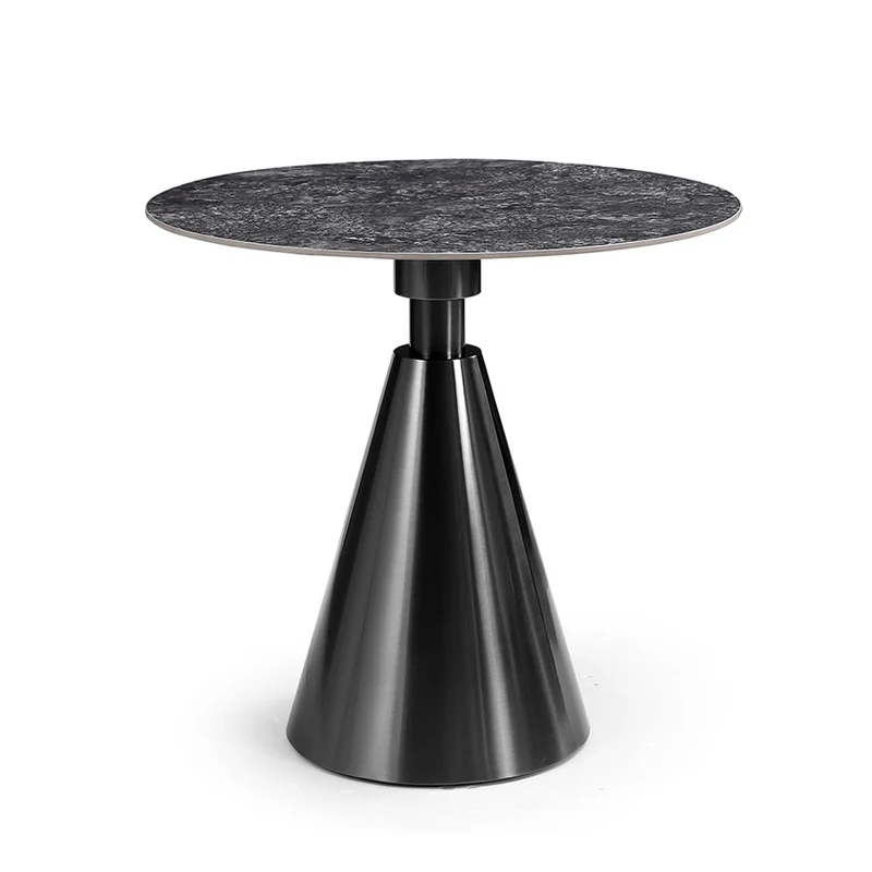@#Practical Round Reception Table - Lightweight Easy to Assemble Waterproof Surface for Office Waiting Area Hotel Lobby