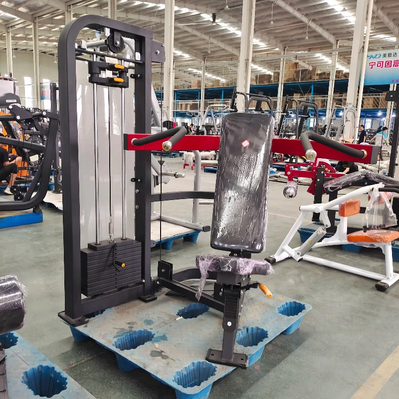 

l Factory Fitness Equipment Seated Shoulder Press Pin Loaded Selection Gym Machine Shoulder Press