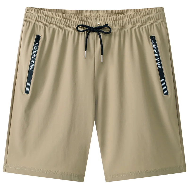 

Summer Outdoor Fashionable Ice Silk Shorts Are Cool Breathable Lightweight Quick Drying Loose Comfortable Three Part Shorts