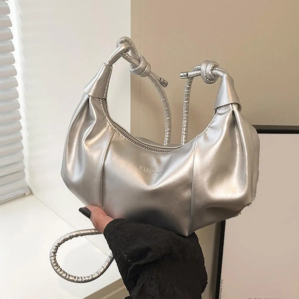 2026 Neue Elegante Kunstleder-Handtasche PU-Schultertasche für Damen, Crossbody-Tasche, Kompakte Abendtasche mit Kette Designer-Tasche – Detail 25