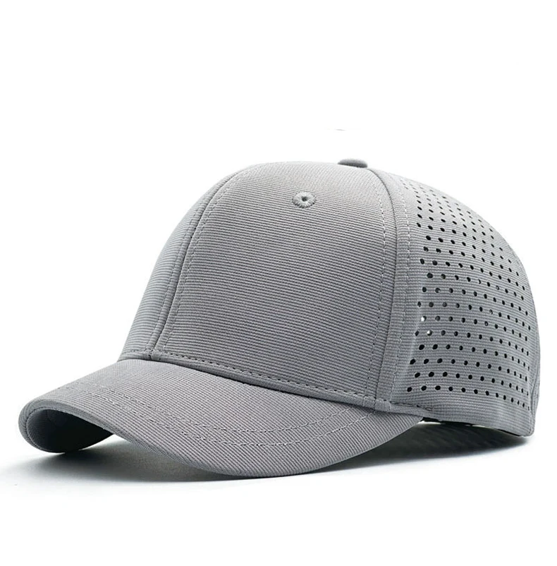 5cm Kurzes Visier Fitted Cap mit Individuellem Logo Baseballkappen für Männer und Frauen Text Grafik Team Stickerei Atmungsaktive Netz-Dad-Mütze Große Größe – Detail 12
