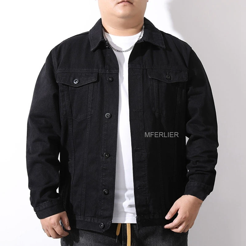 Autumn Spring Large Size Jackets 8XL 7XL 6XL 150kg Loose Cotton Coat Men