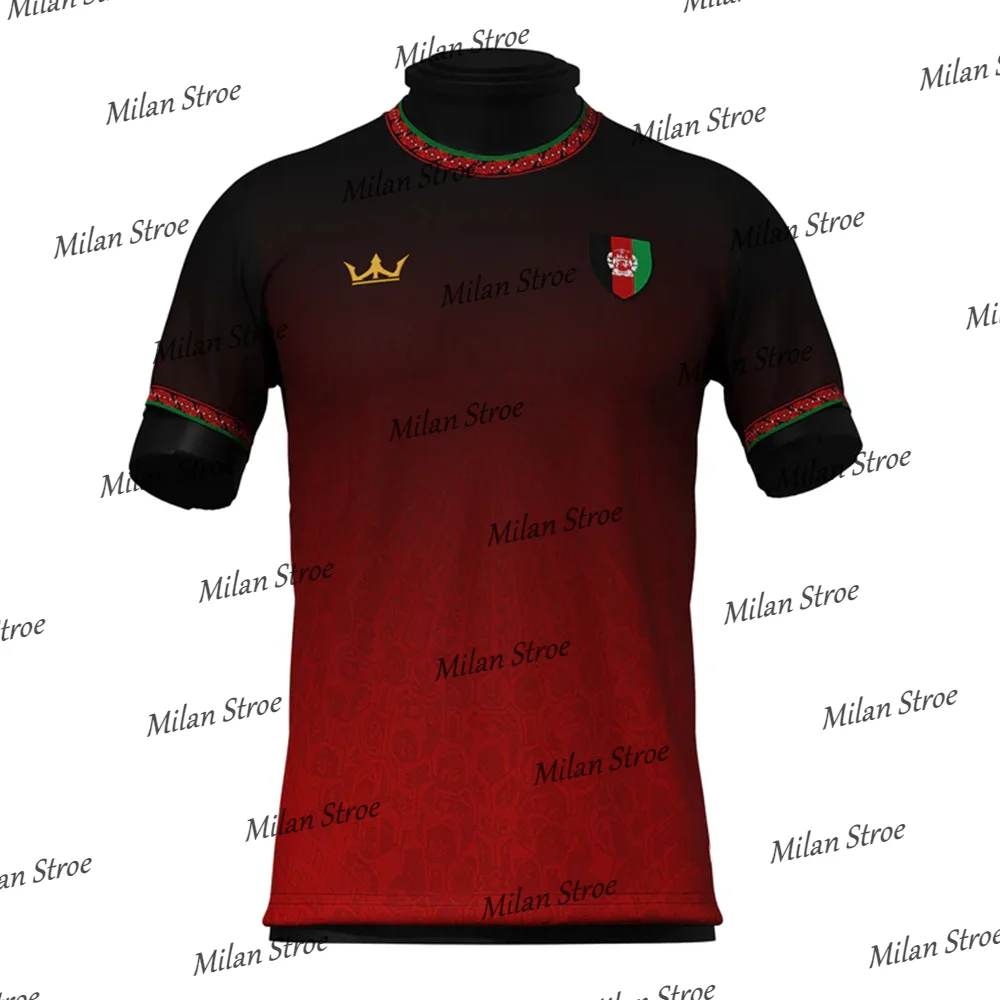 Men's T-Shirt Summer Sports Outdoor Jerseys Afghanistan Football Jerseys Kit Quick-drying Jerseys T-Shirt Adult KID Jerseys Kit