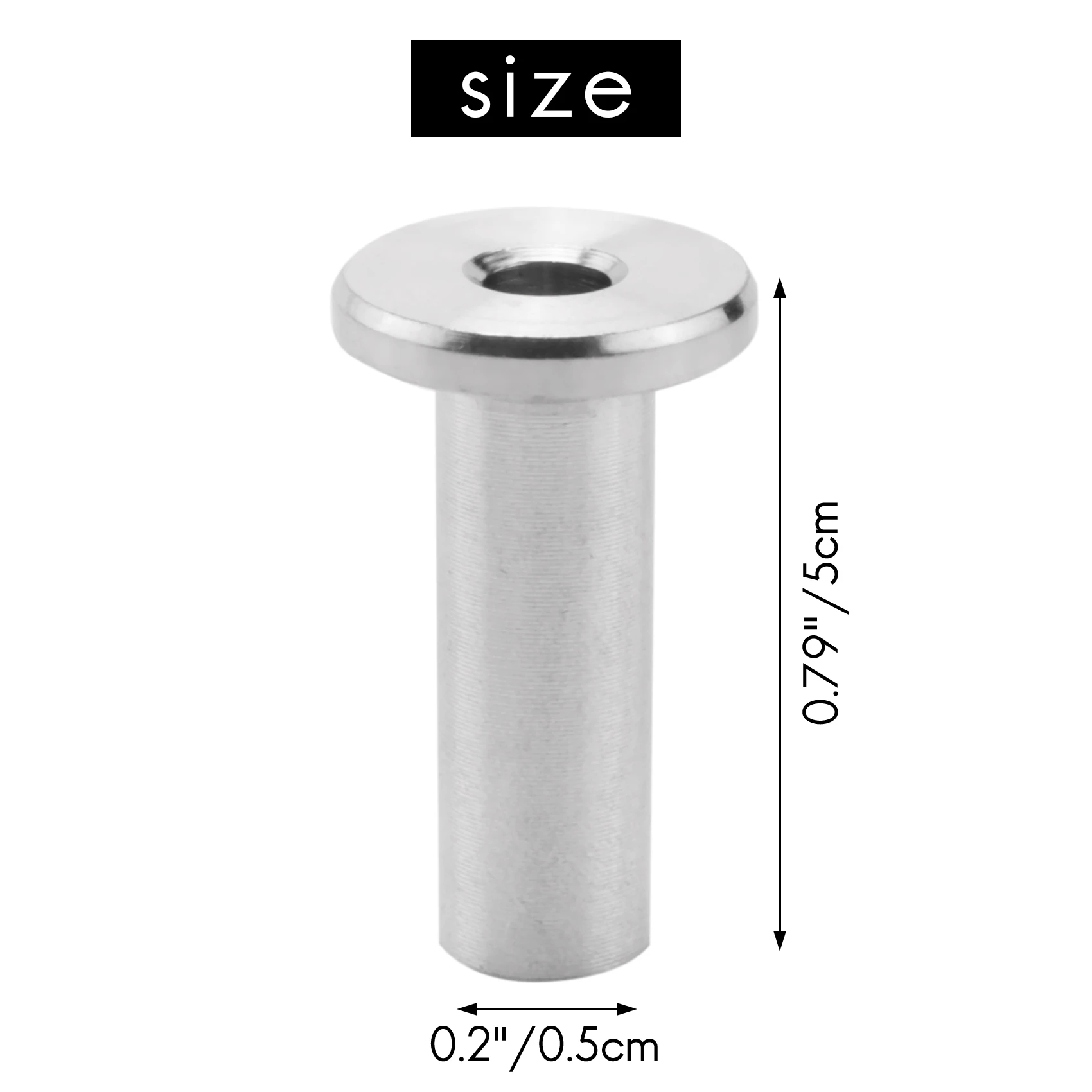 Stainless Steel Protector Sleeves for 1/8 inch Cable Railing, Wood Posts, DIY Balustrade T316 Marine Grade 24 Pack