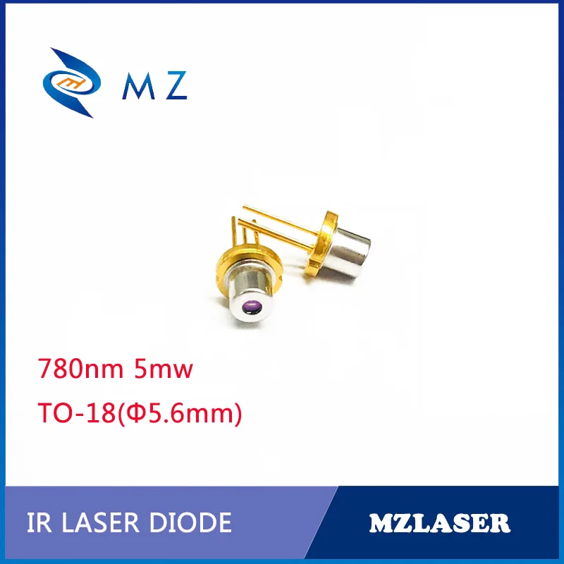 780nm 5mw dioda laserowa TO-18 opakowanie IR przemysłowe