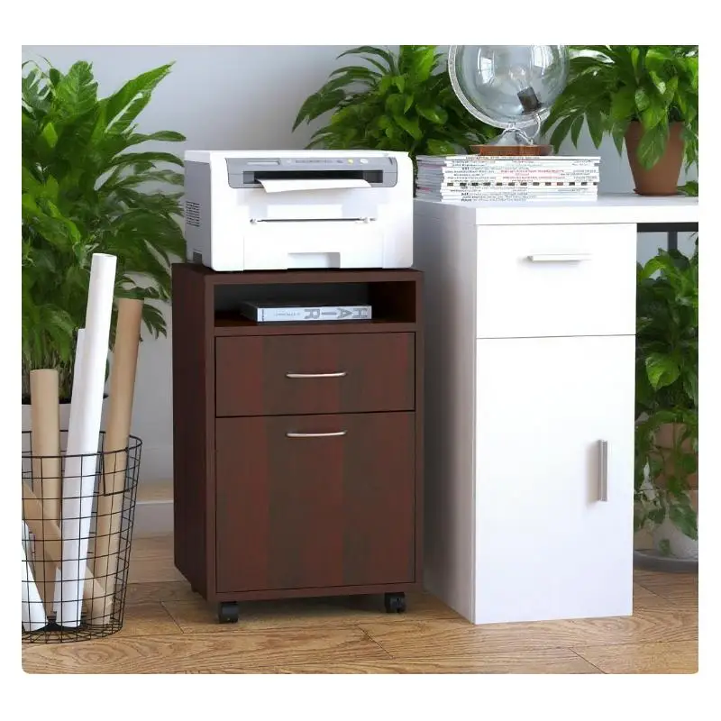Armadietto portaoggetti mobile per un facile accesso ed un'organizzazione efficiente di forniture e strumenti, design versatile e compatto