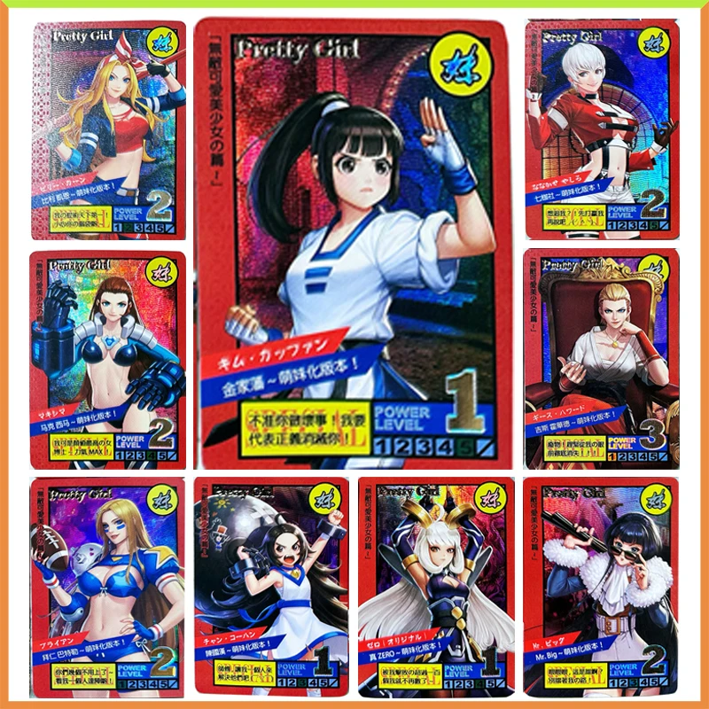 Anime Goddess Story DIY ACG Laser Tabletop Games Flash Whip Blue Mary Toys for boys Collectible Cards Christmas Birthday Present