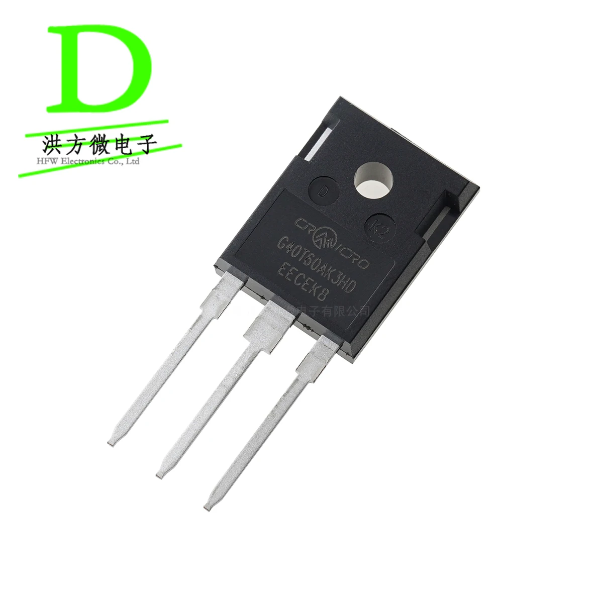 CRMICRO 브랜드 MOSFET IGBT 트랜지스터 CRG40T60AK3HD TO-247 600V 40A, 5 개