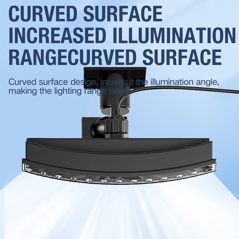 ضوء الشمس 106LED ضوء الفناء الخارجي التحكم عن بعد سبليت الجسم الاستشعار البشري شرفة شرفة الإضاءة في الهواء الطلق