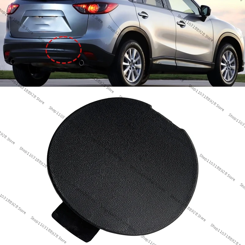 For Mazda CX5 CX-5 2013 2014 2015 2016 Car Rear Bumper Tow Hook Cover Cap Trailer Hauling Eye Cover Lid Unpainted