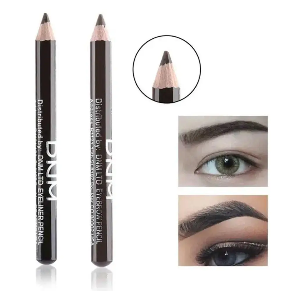 Professional Wood Fashion Eyebrow Pencil Black Brown Cosmetic Sweat-proof Eyebrows Lasting And Waterproof Long Makeup H5B6