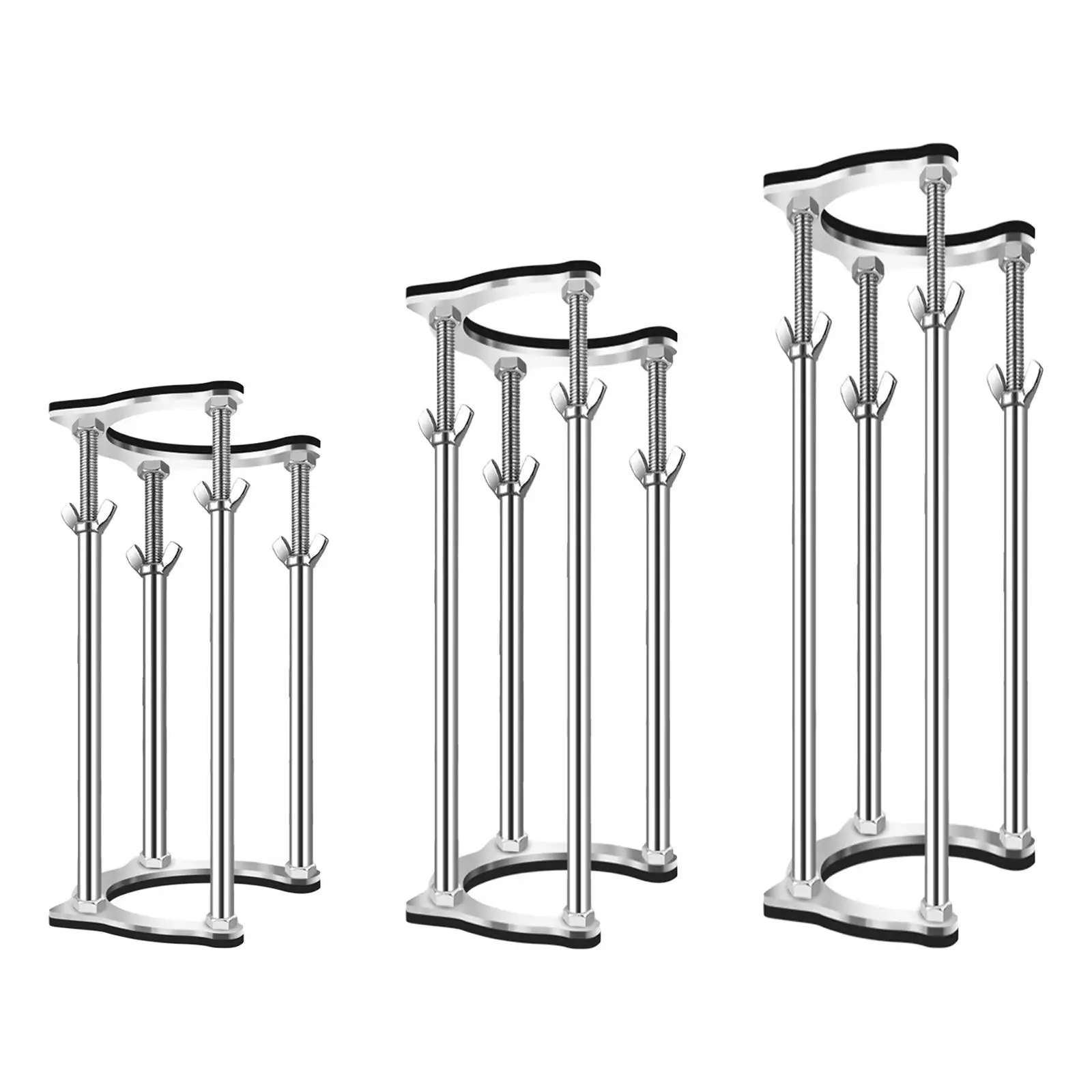 Undermount Sink Bracket Strong Load Bearing Practical Steel Undermount Sink Support for Kitchen Countertop Washbasin Bathroom
