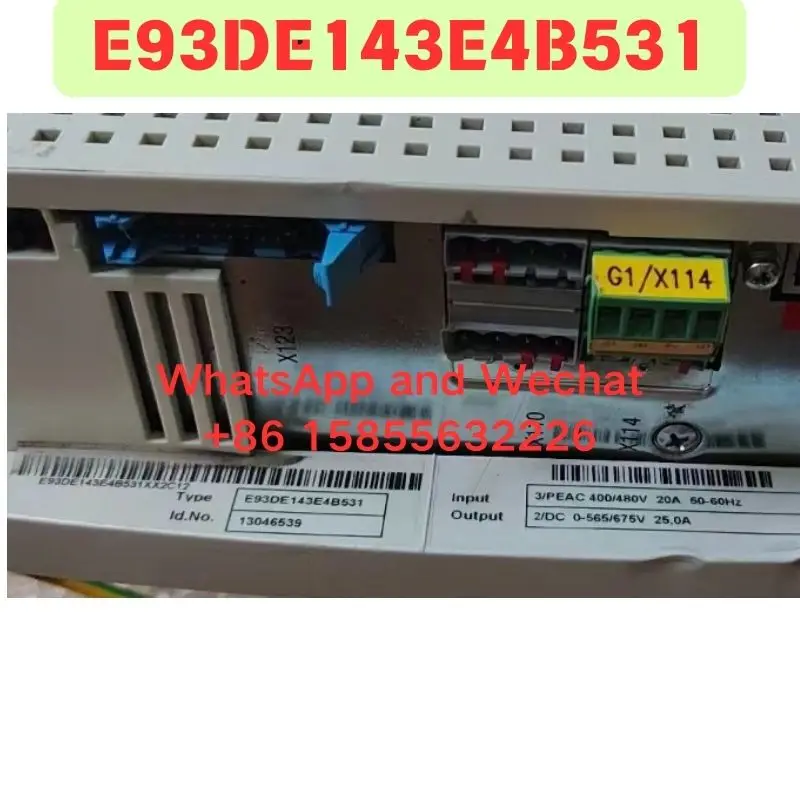 

Used E93DE143E4B531 Drive power supply Functional test OK Fast Shipping