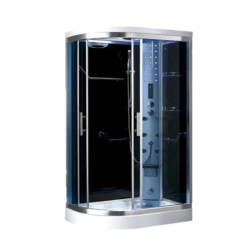 

Arc fan-shaped luxury steam, single double family, massage lighting shower room