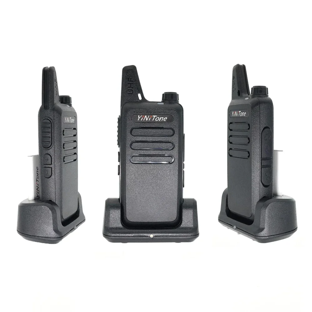 Mini Walkie Talkie portátil, carregador USB, rádio em dois sentidos, DMR Ham Radio, RT22 Transceiver FM, 16 canais, UHF, 400-470MHz, 5W, MINI-02