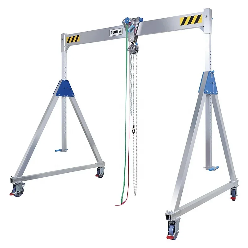 Single Girders Gantry Crane for Small Room Portable Gantry Crane  Mobile Gantry Crane 1 Ton 2 Ton