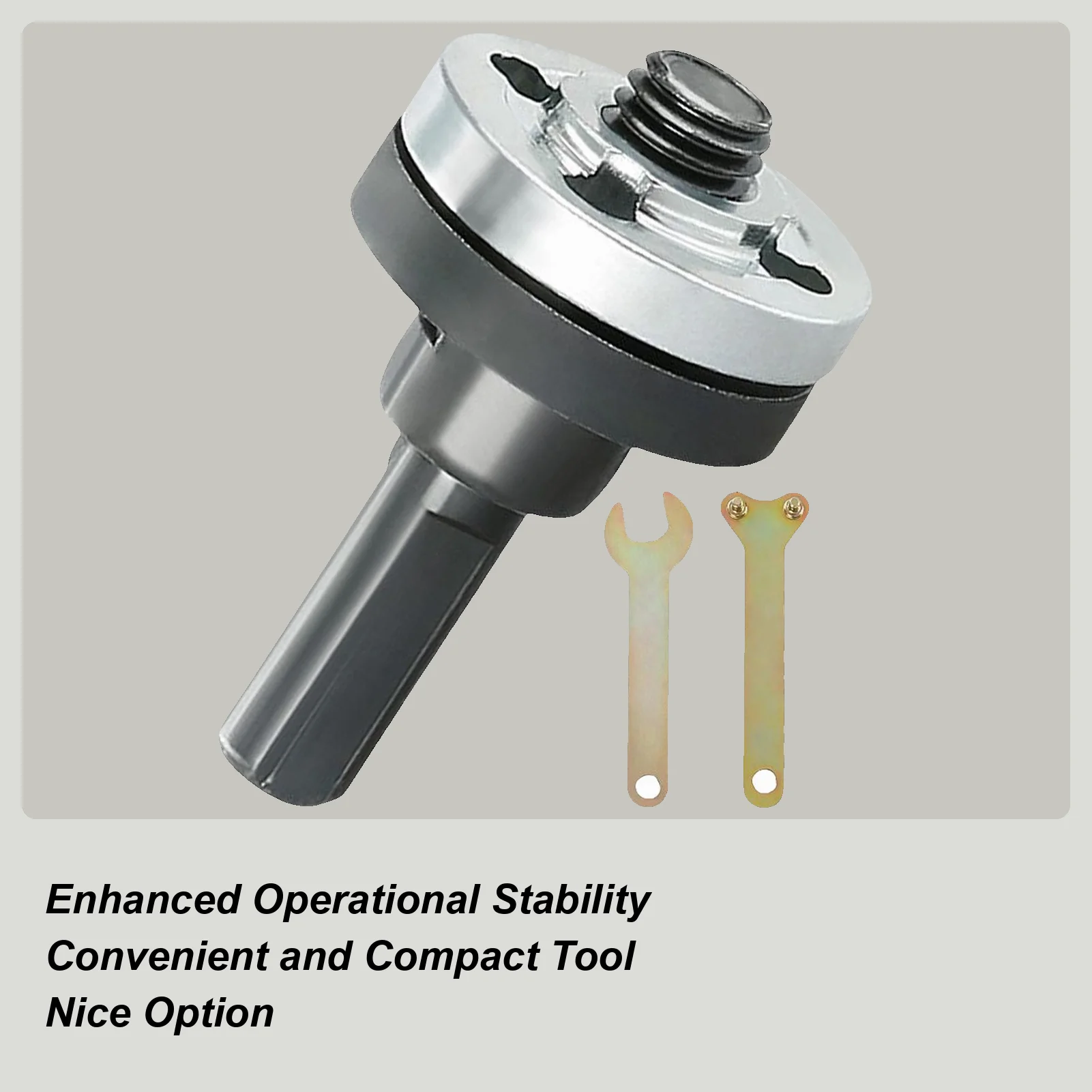 Angle Grinder Extension Rod Angle Grinder Drill Bit Adapter Kit Replacement Power Tool Converting Parts For Maintenance