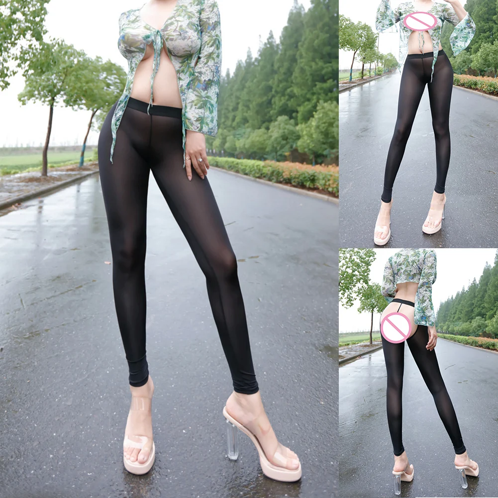 Stylish and Comfortable Women's Ultra thin Leggings High Elasticity for Easy Fit Perfect for Any Fashion Ensemble