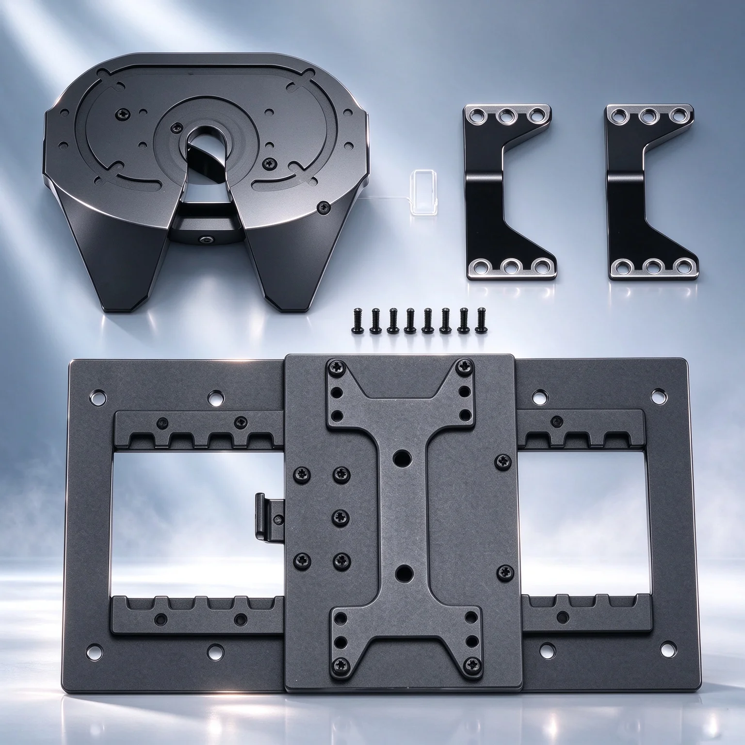 Metal Grinding Disc Base for 1/14 Tamiya RC Truck for SCANIA 770S R620 VOLVO FH16 56360 ACTROS MAN TGS LESU Car