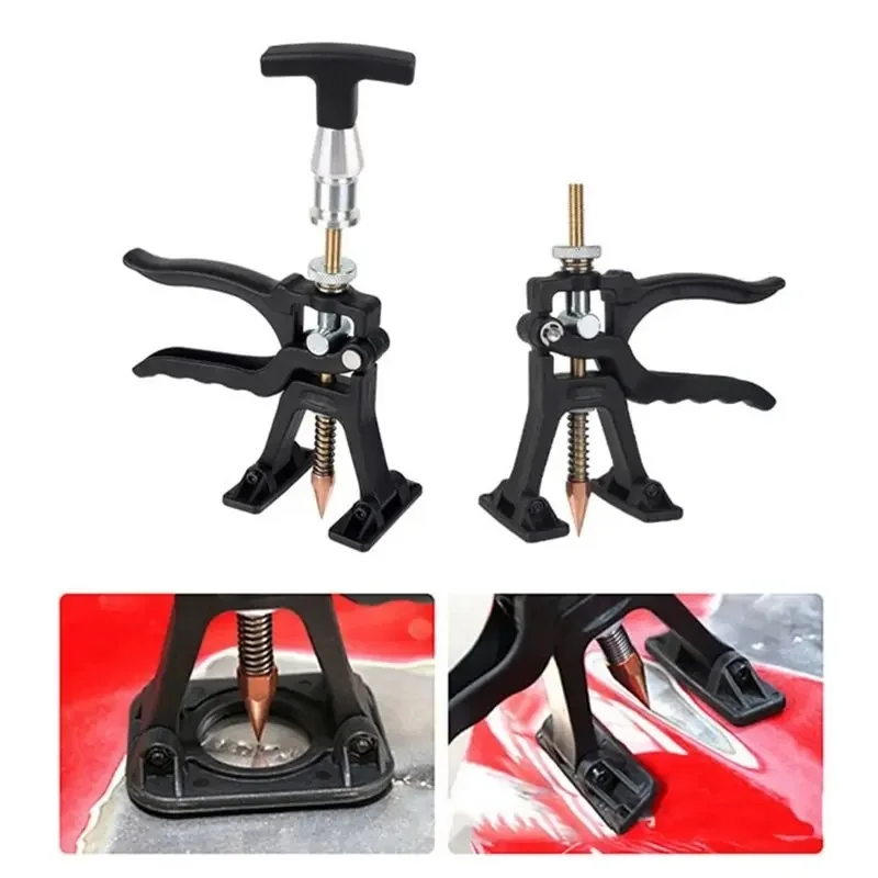 Nylon Small Leveling Bar 360° Rotary Handle Dent Puller Lifter Car Body Fine Repair Tool For Auto Body Dent Removal Smooth Opera
