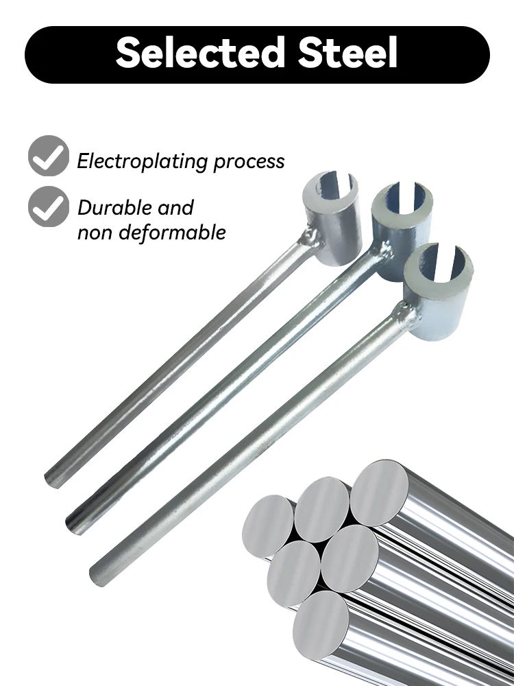 Imagem -03 - Chave para Dobradiças de Porta Gap Chave de Ajuste Chave para Parafuso Redondo Ferramenta de Chave Ajustável Chave Inglesa de Reparo de Dobradiça 19 mm 23 mm 25 mm