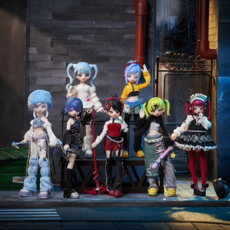 

Eve Lynna Double sided Killer Series MJD Blind Box Mobile Doll BJD Toy Trendy Play Doll Handmade Girl Gift New Product in Stock