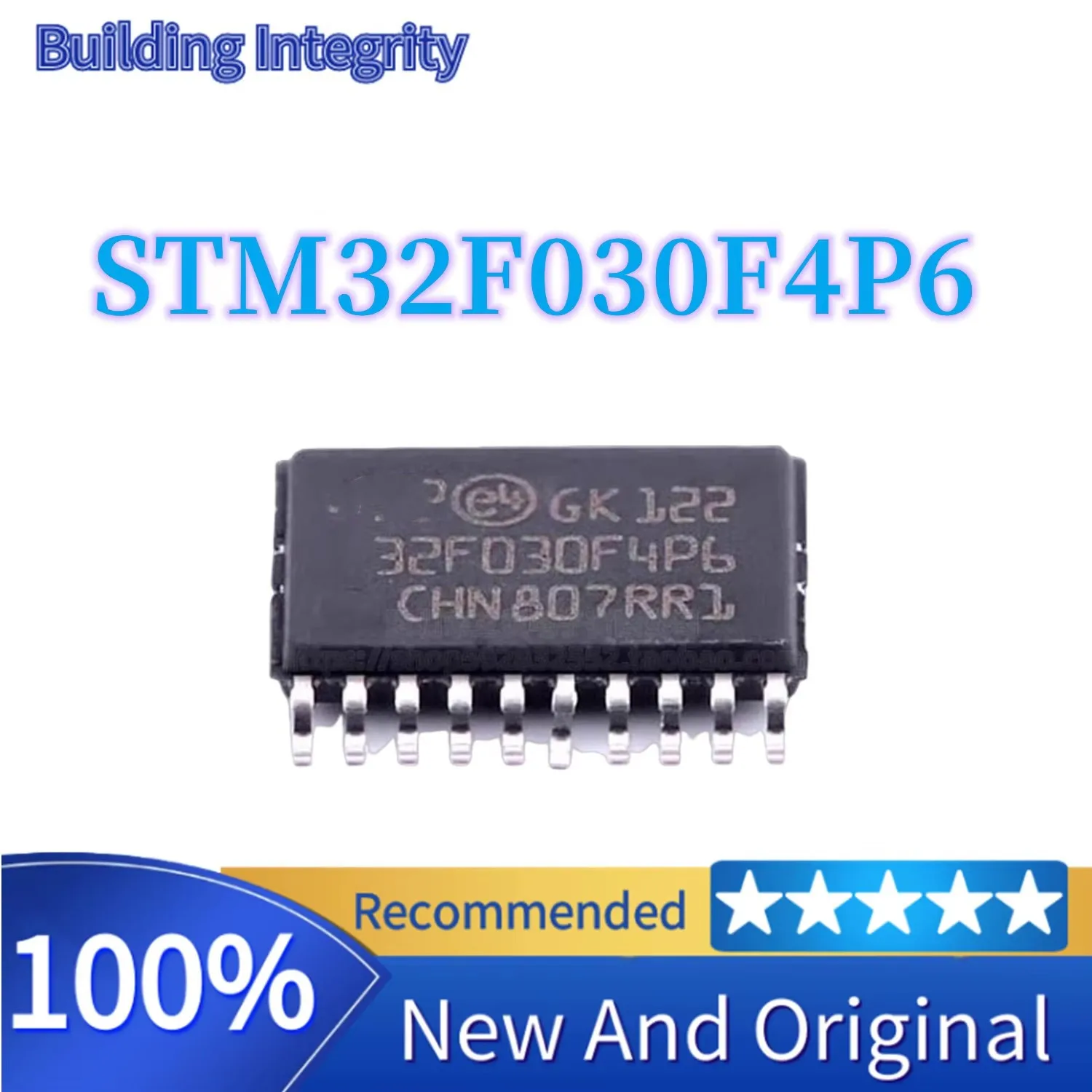 STM32F030F4P6 Value-line ARM?-based 32-bit MCU with up to 256-KB Flash, timers, ADC, communication interfaces, 2.4-3.6 V