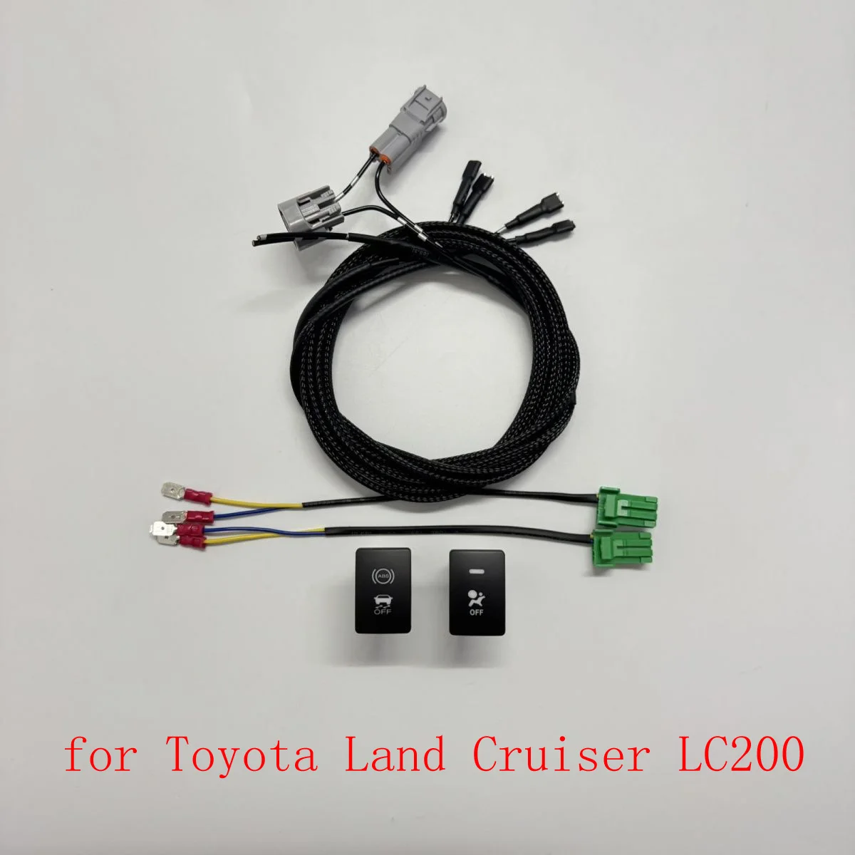 

for Toyota Land Cruiser LC200. Turn off ABS anti-skid switch for off-road use. Completely disconnect ABS to prevent intervention