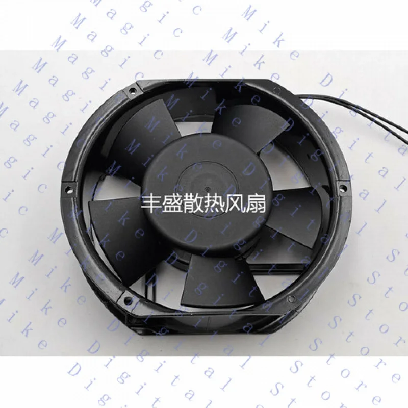 H  1 PCS FOR GUO HENG Cooling Fan GH17250HA2BL AC 220-240V 17251 17cm 2 Wire