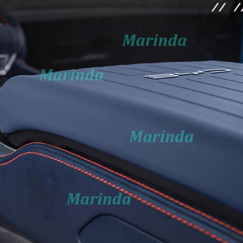 Housse de protection pour changement de vitesse de voiture BYD Atto 3 Yuan Plus EV 2022 – 2024, étui pour accoudoir de Console centrale, accessoires d'intérieur