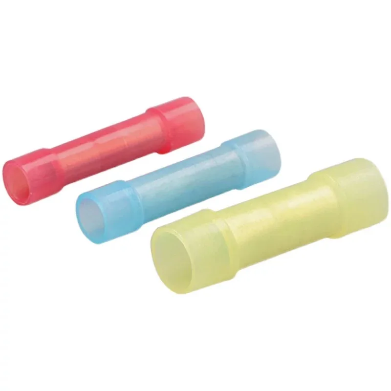 Nylon Insulated Butt Terminal BNYF1.25/2/5.5 Copper Conductor Wire Crimp Terminals Cable Connector Quick middle wiring terminals