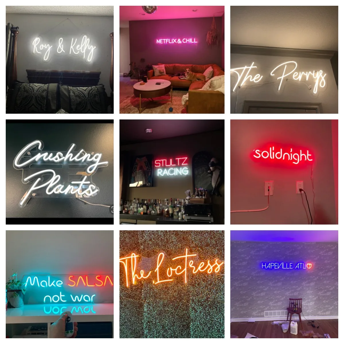 Letrero de neón personalizado, letrero de luz de neón Led personalizado para Bar de boda, salón en casa (por favor no pague el pedido antes de