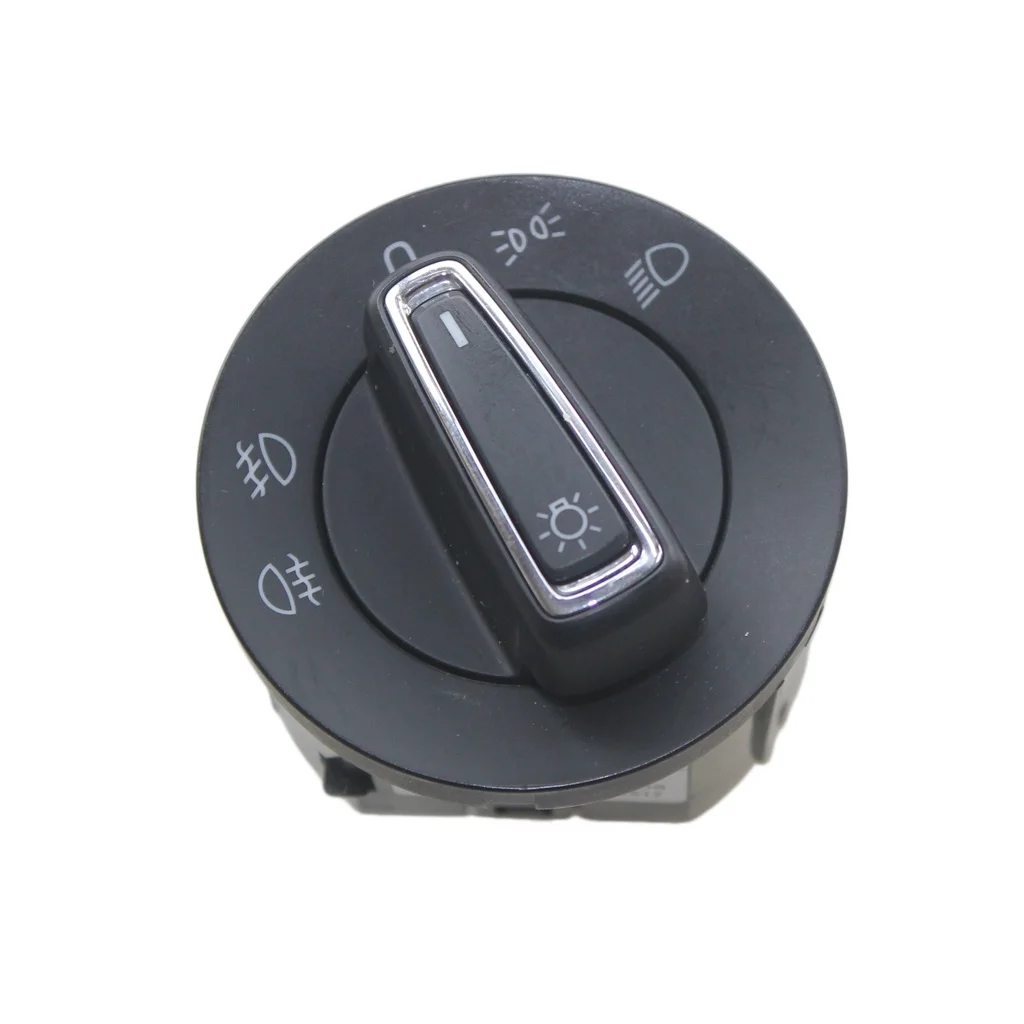 5ED 941 431 B 5ED941431B 5ED 941 431B For Octavia 2014-2023 Headlight Switch Chrome Automatic Head Light Fog Lamp Knob
