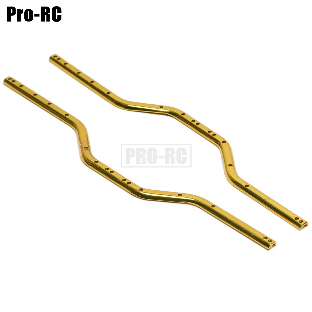 2Pcs Metal Chassis Girder Side Frame Rail for RC Crawler Car 1/24 Axial SCX24 90081 Upgrade Part Accessories