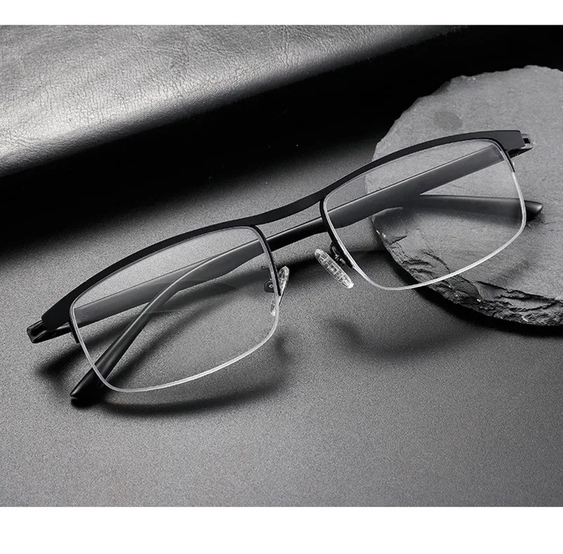 Neue Intelligente Zoom-Progressive Multifunktionale Lesebrille für Damen und Herren, Multifokal, Anti-Blaulicht, Weitsichtbrille – Detail 7