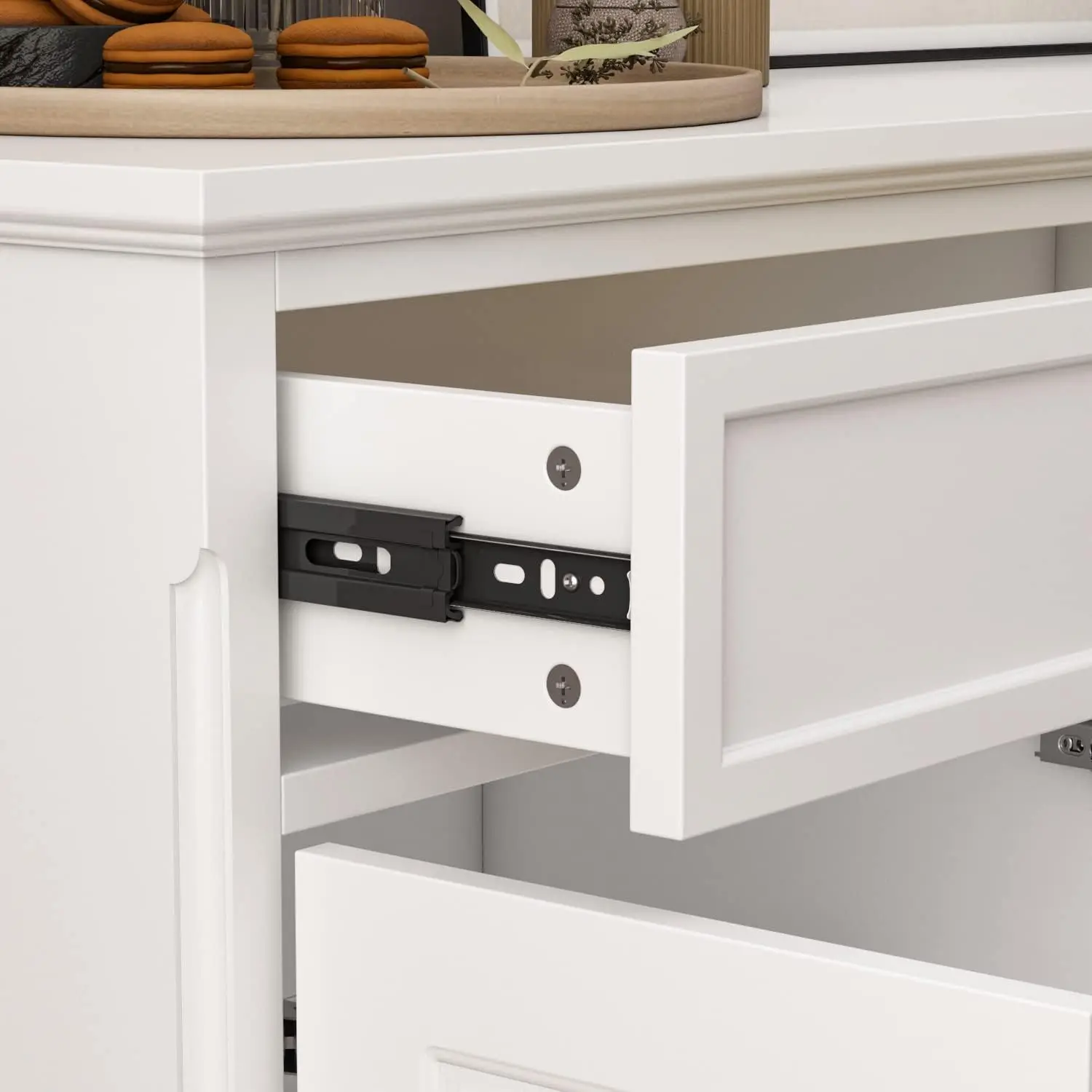 Armoire de rangement pour cuisine, buffet Chi Board avec égouts de proximité