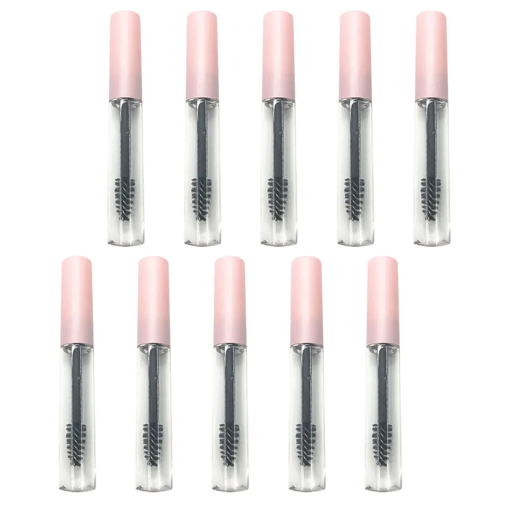 

4Pcs DIY Mascara Tubes Empty Eyeliner Containers Portable Durable Makeup Bottles Pink Empty Mascara Tubes Lip Gloss Bottles