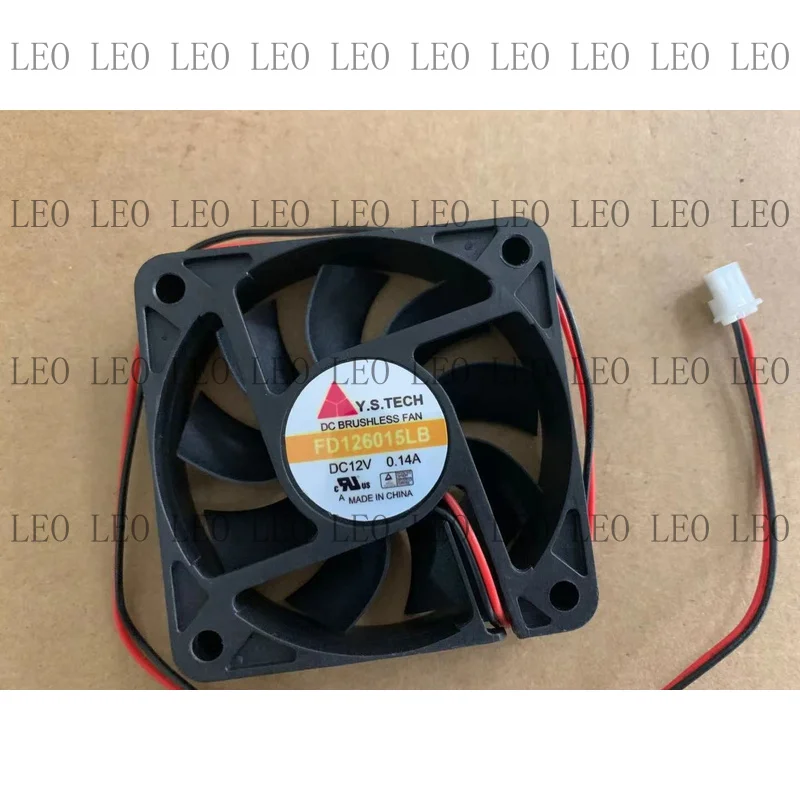 MY For New Y.S.TECH 6015 FD126015LB DC12V 0.14A 6CM silent cooling fan