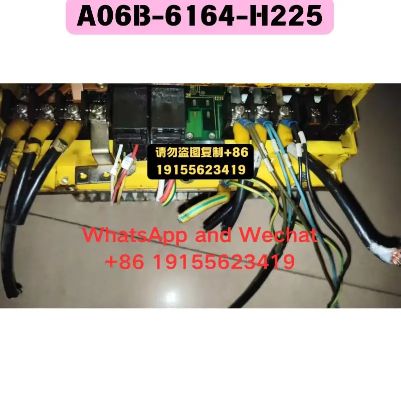 Использованные OEM-детали, демонтированные с разборки, A06B-6164-H225, драйвер, функциональный тест пройден.