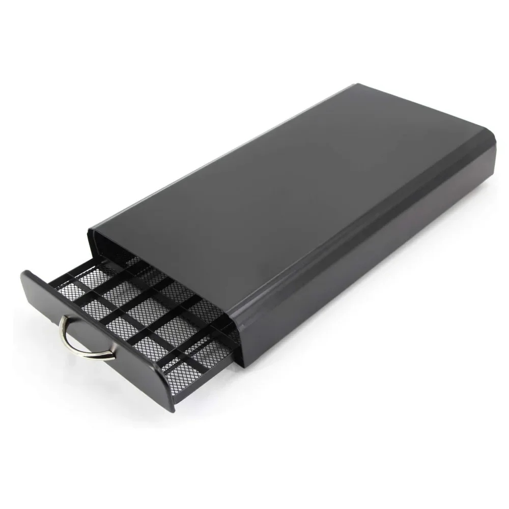 50 Metal Nespresso Originalline Coffee Capsule Pod Holder Drawer Storage with Drawer Rack Organizer Handle