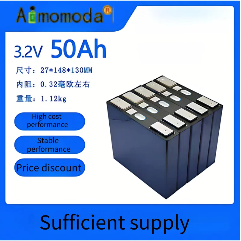 

2025 high quality High Quality 12v Campers Golf Cart, Off-road Solar Wind Power Yacht, 3.2V 50Ah Lifepo4 Battery