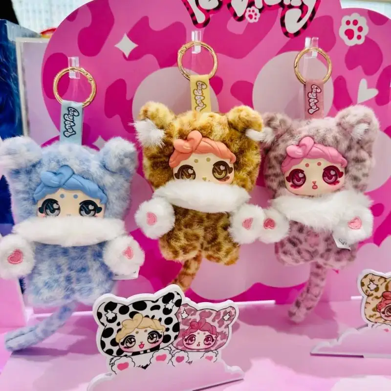Peng Peng Pawfection Series Blind Box Cute Kitten Vinyl Plush Pendants Mystery Box Anime Doll Keychain Surprise Bag Decor Toys