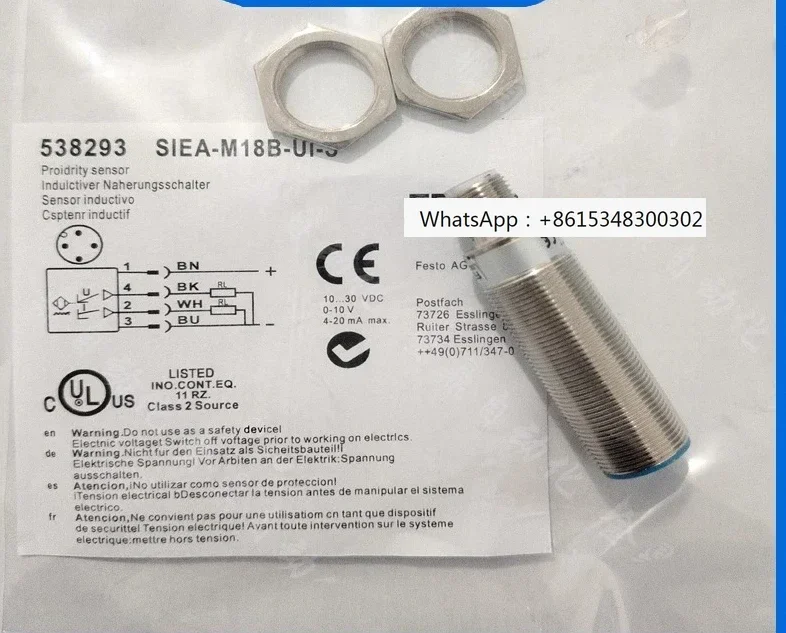 

Датчик приближения SIEA-M18B-UI-S SIEA-M30B-UI-S