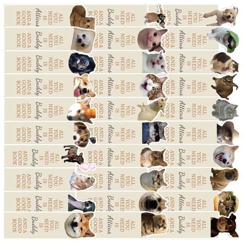 30 folhas Creative Paper Bookmarks Inspirational Page Marker Motivational Bookmarks for Students Professor