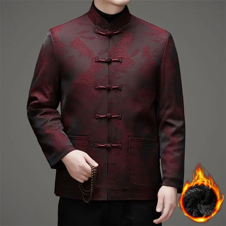 

Men's Fce Lined Jaet Stand Fit Polyester Nylon Cosite Fiber Long Sve ort Sle Zipper Closure No Hat Included