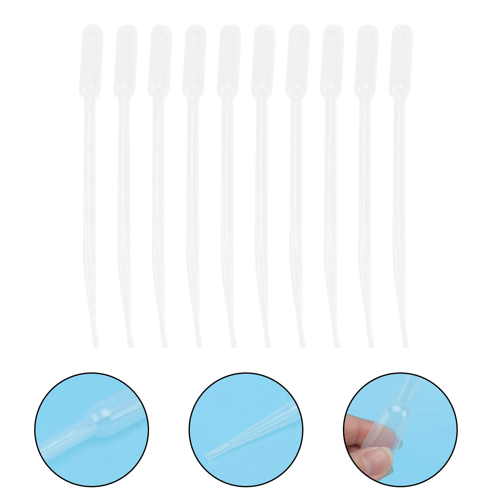 

10 Pcs Guppy Pipette Shrimp Feeder Straw Coral Feeding Tube Feeders Plastic Marine Fish Syringe Tubes