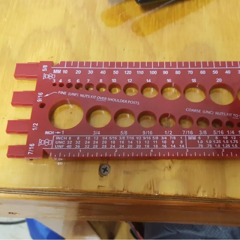 Screw, Nut Gauge Nut Bolt Thread Gauge