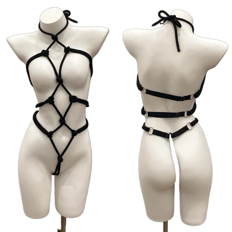 Open clothing Erotic Sexy BD Binding Men and Women Passionate Rope Suit Set Hot Adult Products Tempting and Erotic Sex BDSM Set